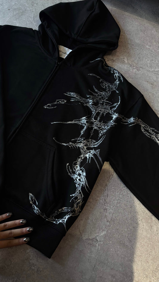 【XIVX】HANDMADE 1 OF 1 ZIP UP V-II