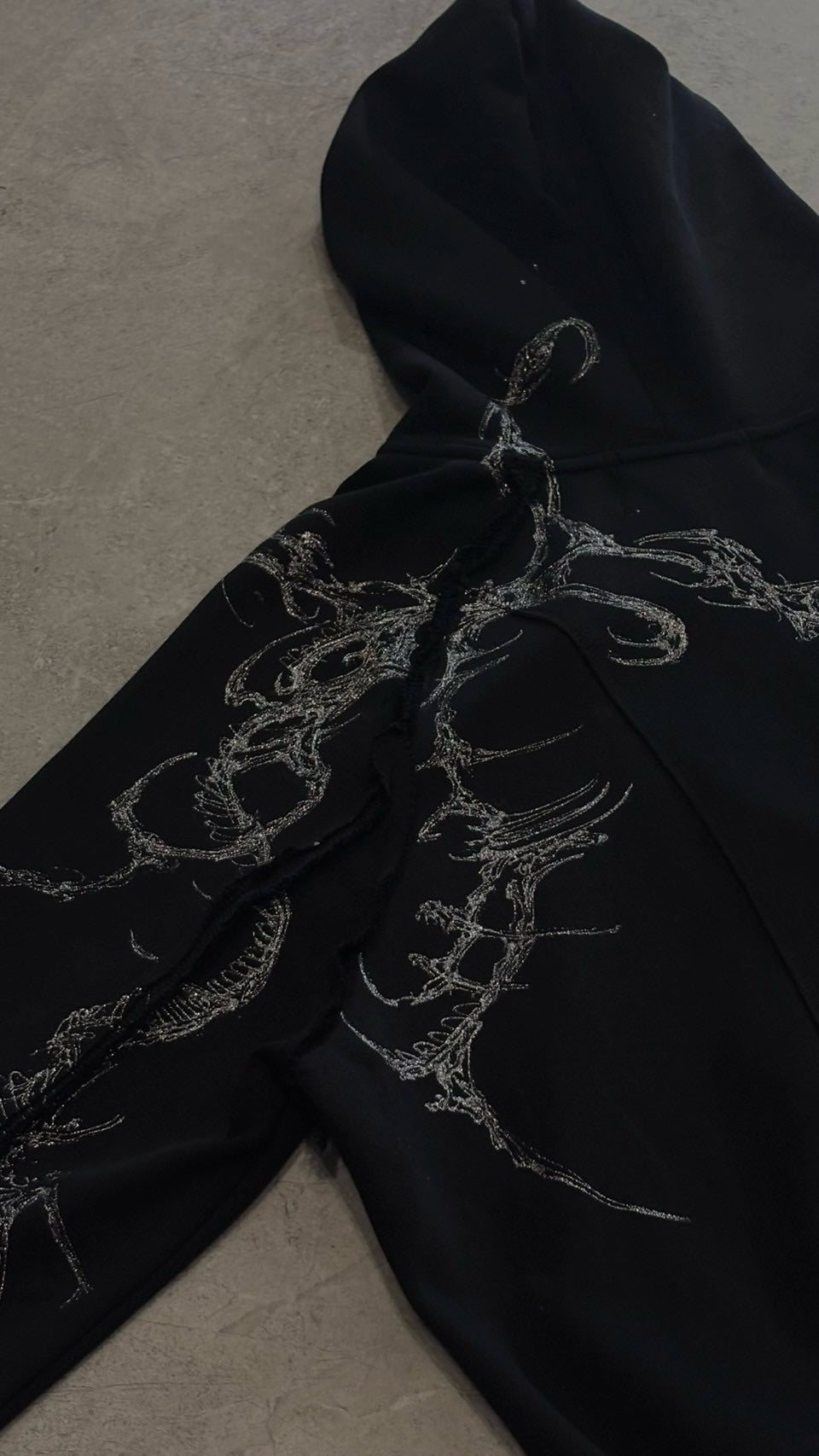 【XIVX】HANDMADE 1 OF 1 ZIP UP V-I