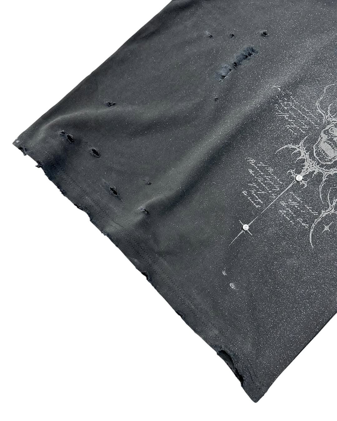 【TRAPPER CLUB】REGULAR TEE BLACK ECLIPSE