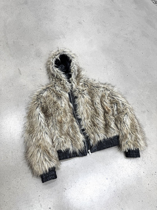 【RICH】Reversible Faux Fur Jacket