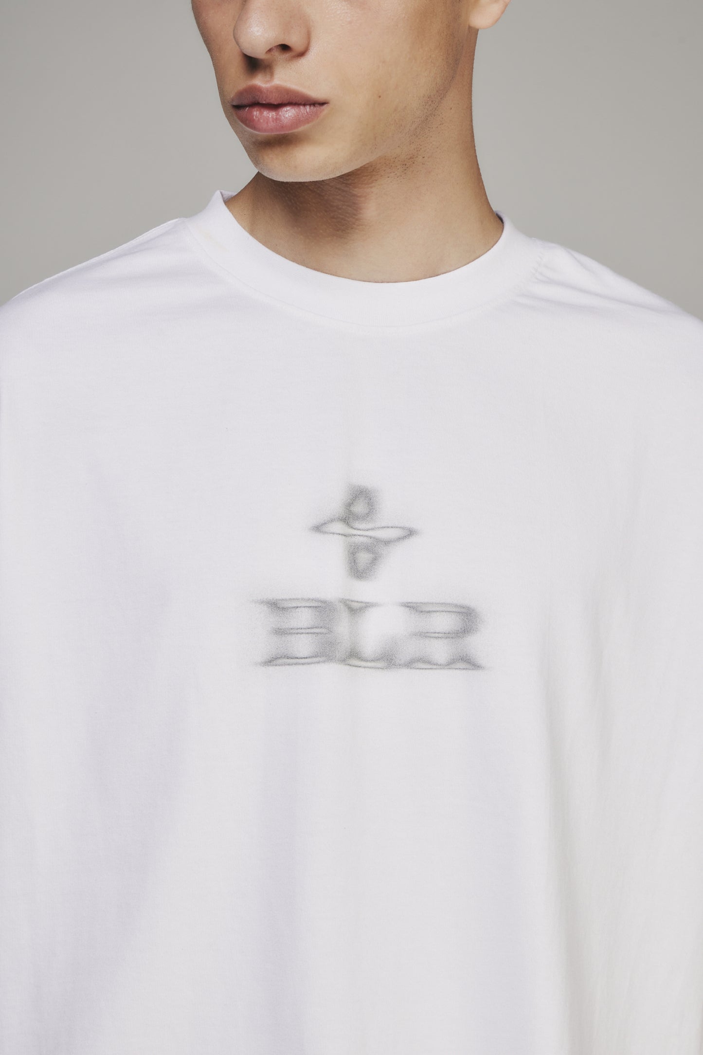 【BLR BLUER】 LOGO PRINTED OVER-FIT T-SHIRTS
