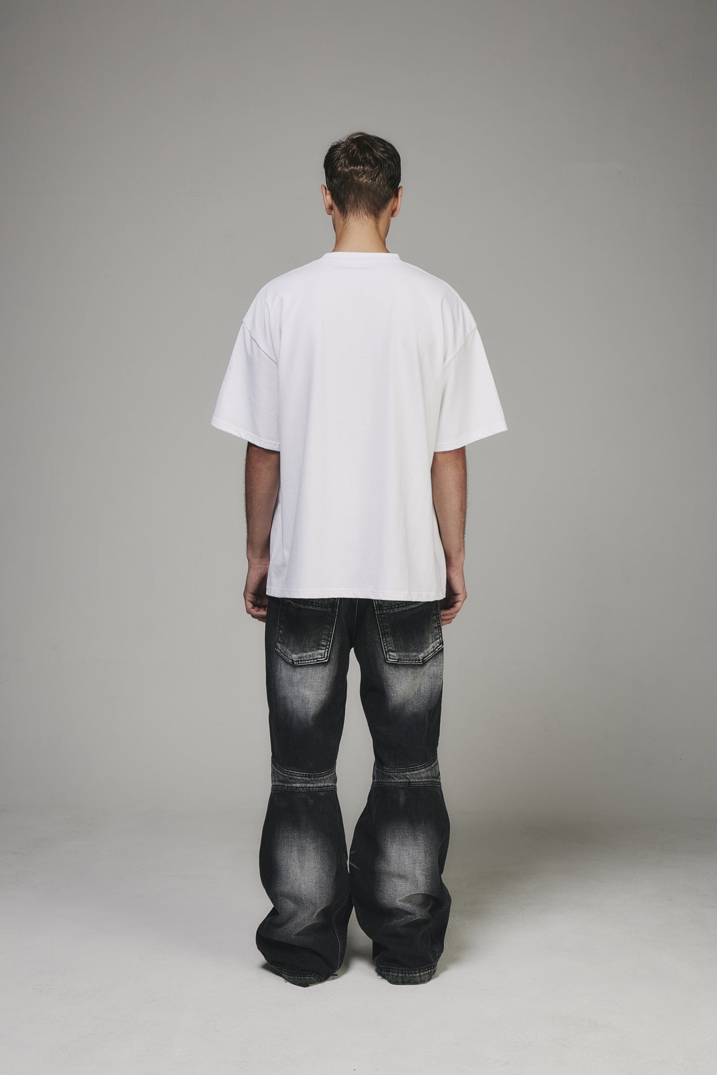 【BLR BLUER】 LOGO PRINTED OVER-FIT T-SHIRTS