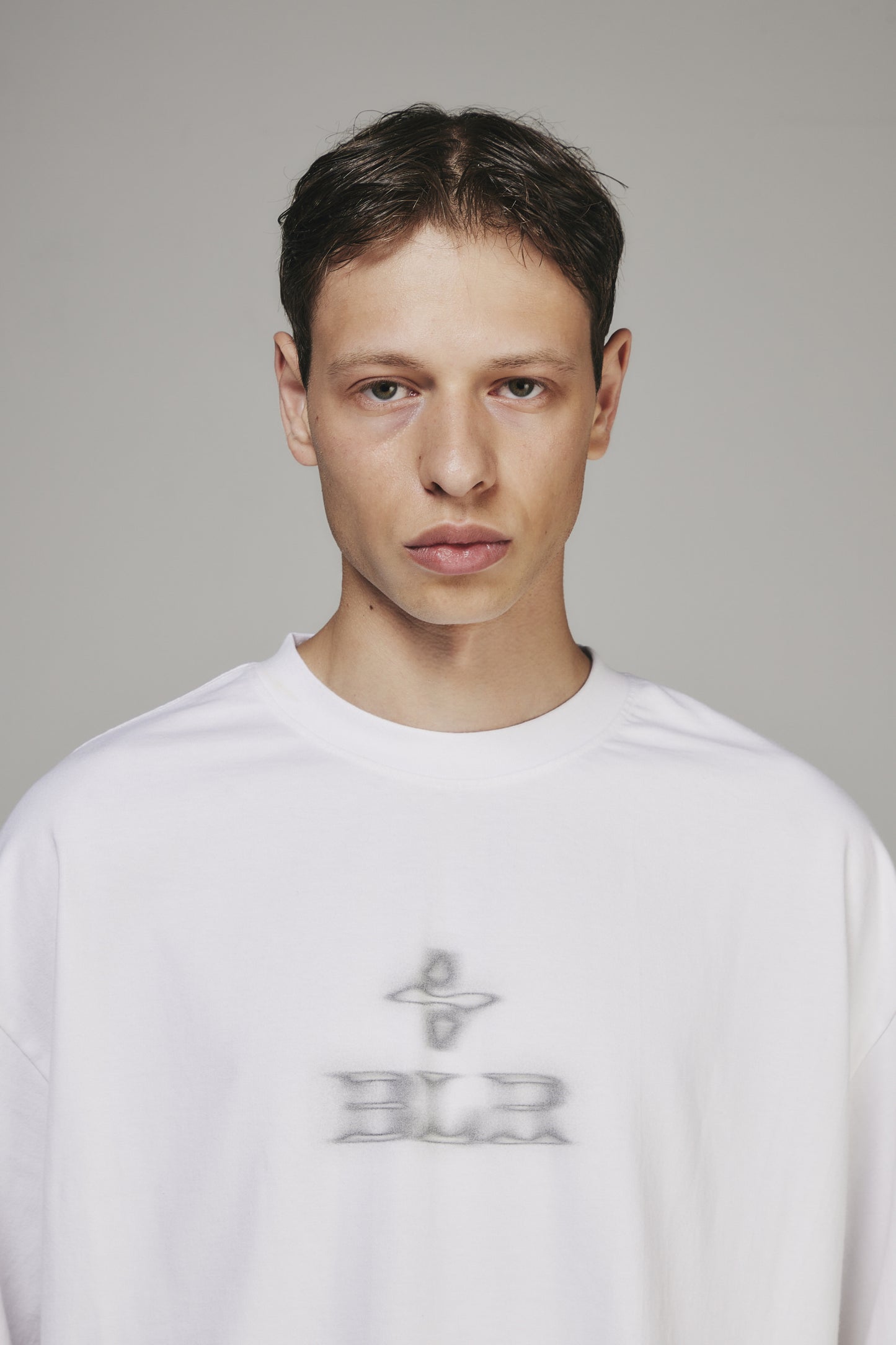 【BLR BLUER】 LOGO PRINTED OVER-FIT T-SHIRTS