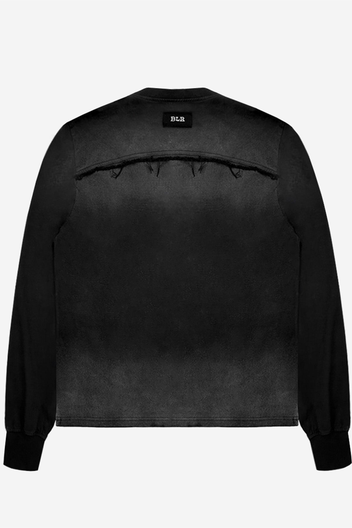 【BLR BLUER】Destroyed Back Gradation Washing Long Sleeve
