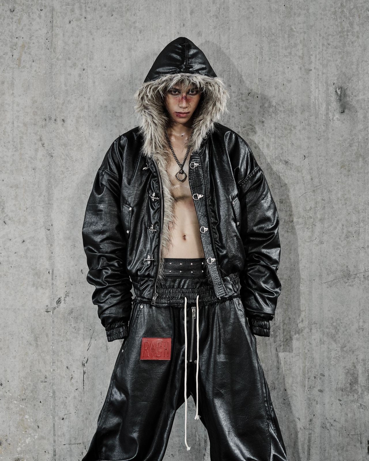 【RICH】Reversible Faux Fur Jacket