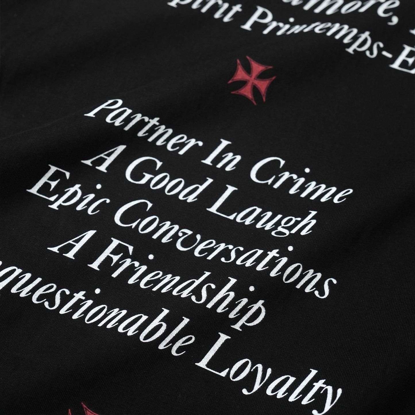 【DAPPERANDMORE】SPIRIT EYE T-SHIRT