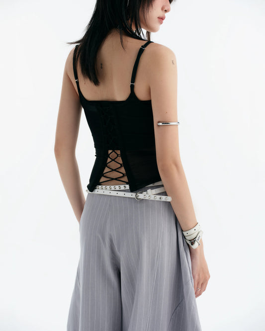 【BUNNYHILL CONCEPT】MELIOS MESH TOP (BLACK)