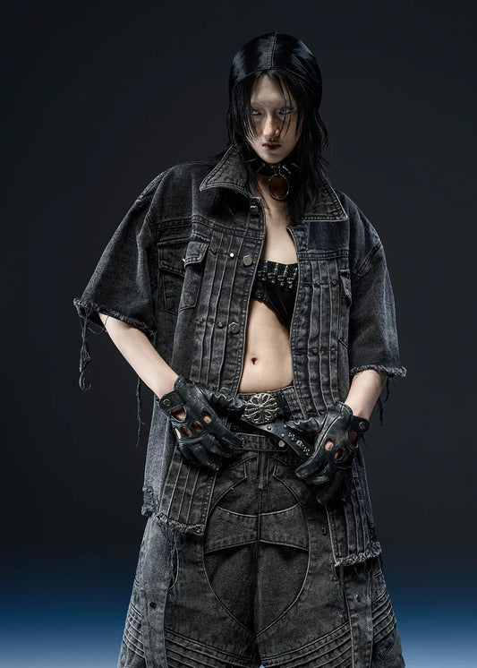 【RICH】PEPPER WASHED OVERSHIRT