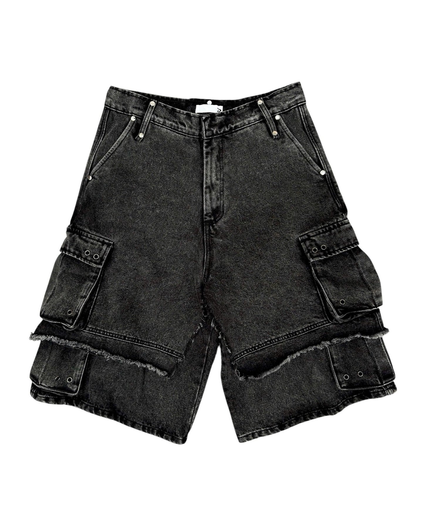 【DIMOIR】LF LAYERED DENIM SHORTS