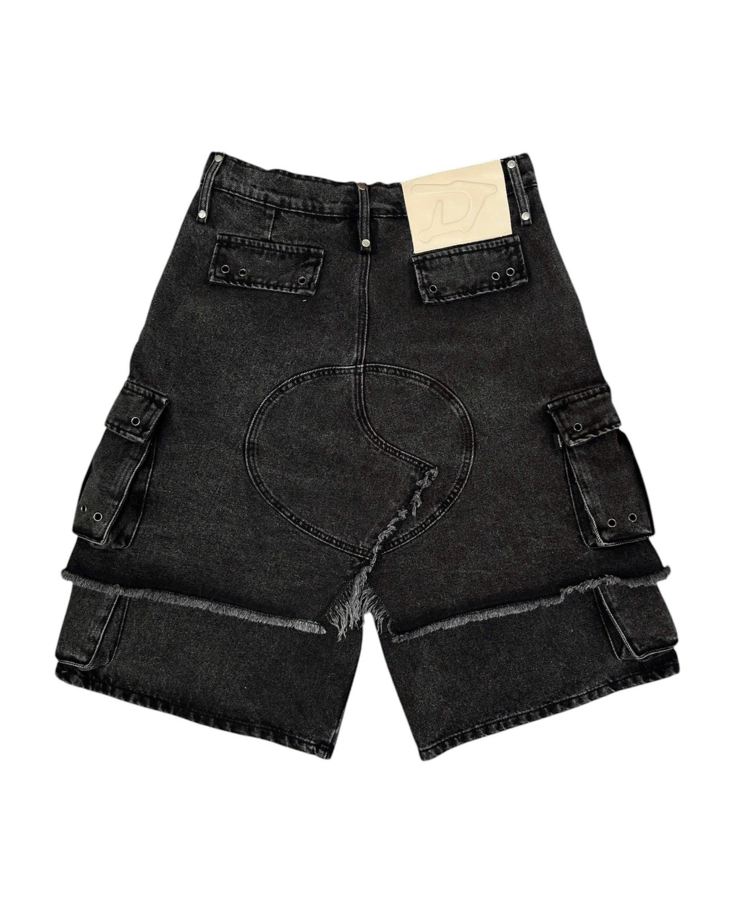 【DIMOIR】LF LAYERED DENIM SHORTS