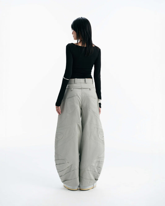 【BUNNYHILL CONCEPT】DESMOND PANTS (GREY)