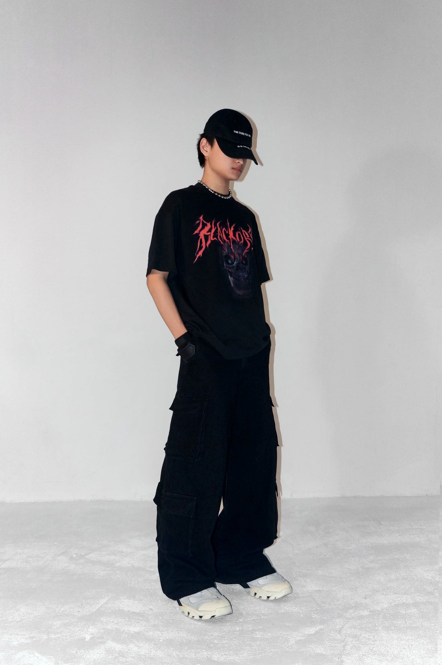 【BLACKORP】Hell flame T-shirt