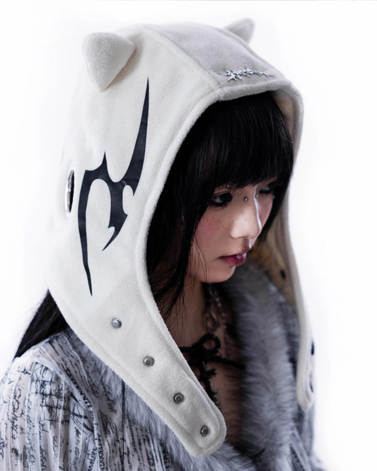 【SATSUN NIGHT】「MERCURY NIGHT DEVIL HAT」- MILKY WHITE