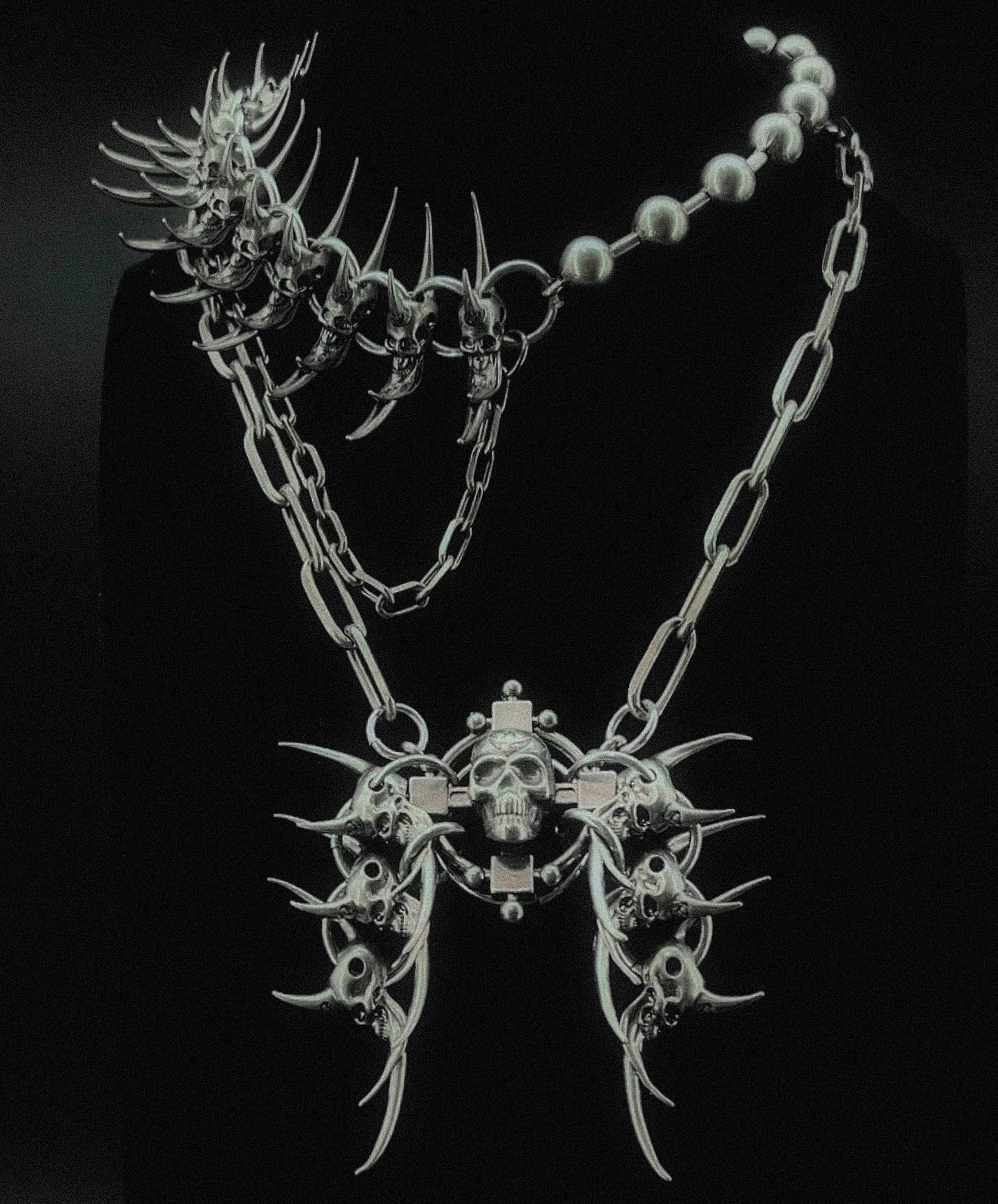 【IIIMIII】Special Shaped Stitching CHOKER