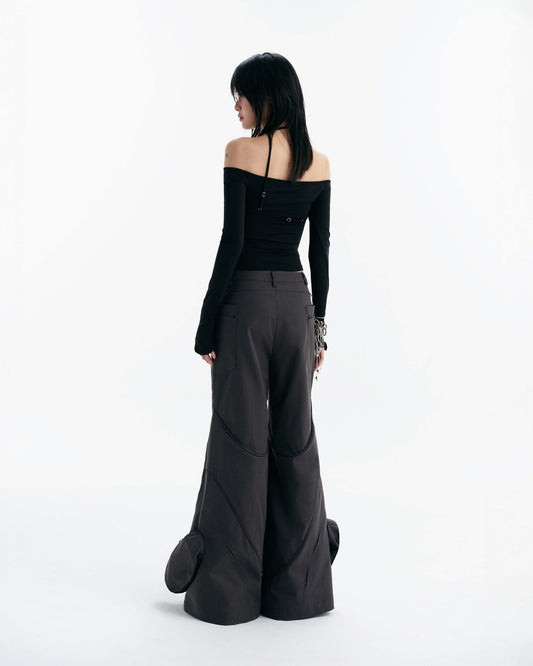 【BUNNYHILL CONCEPT】PRISM PANTS (GRAY)