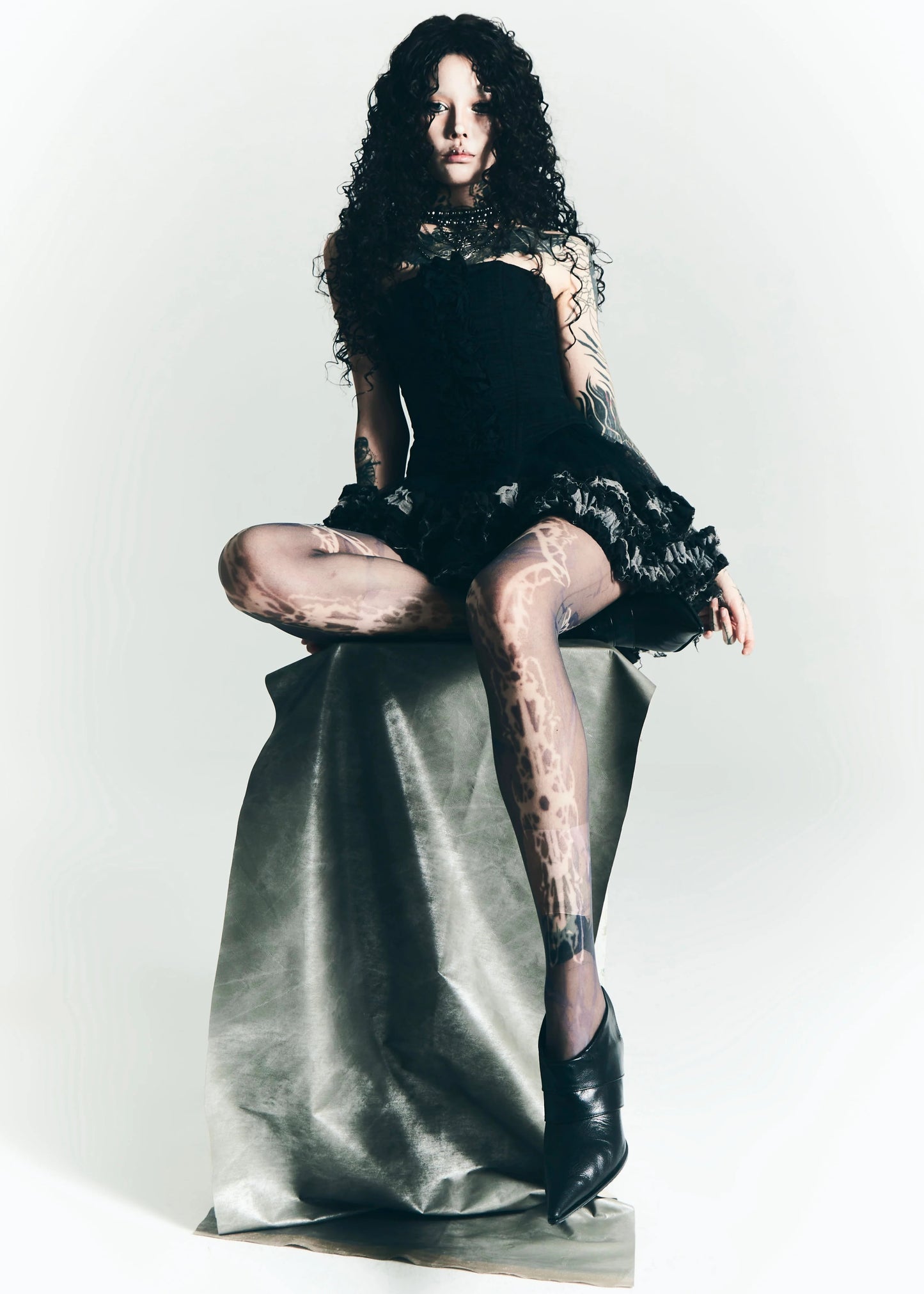 【IIIMIII】Darktotem print stockings3