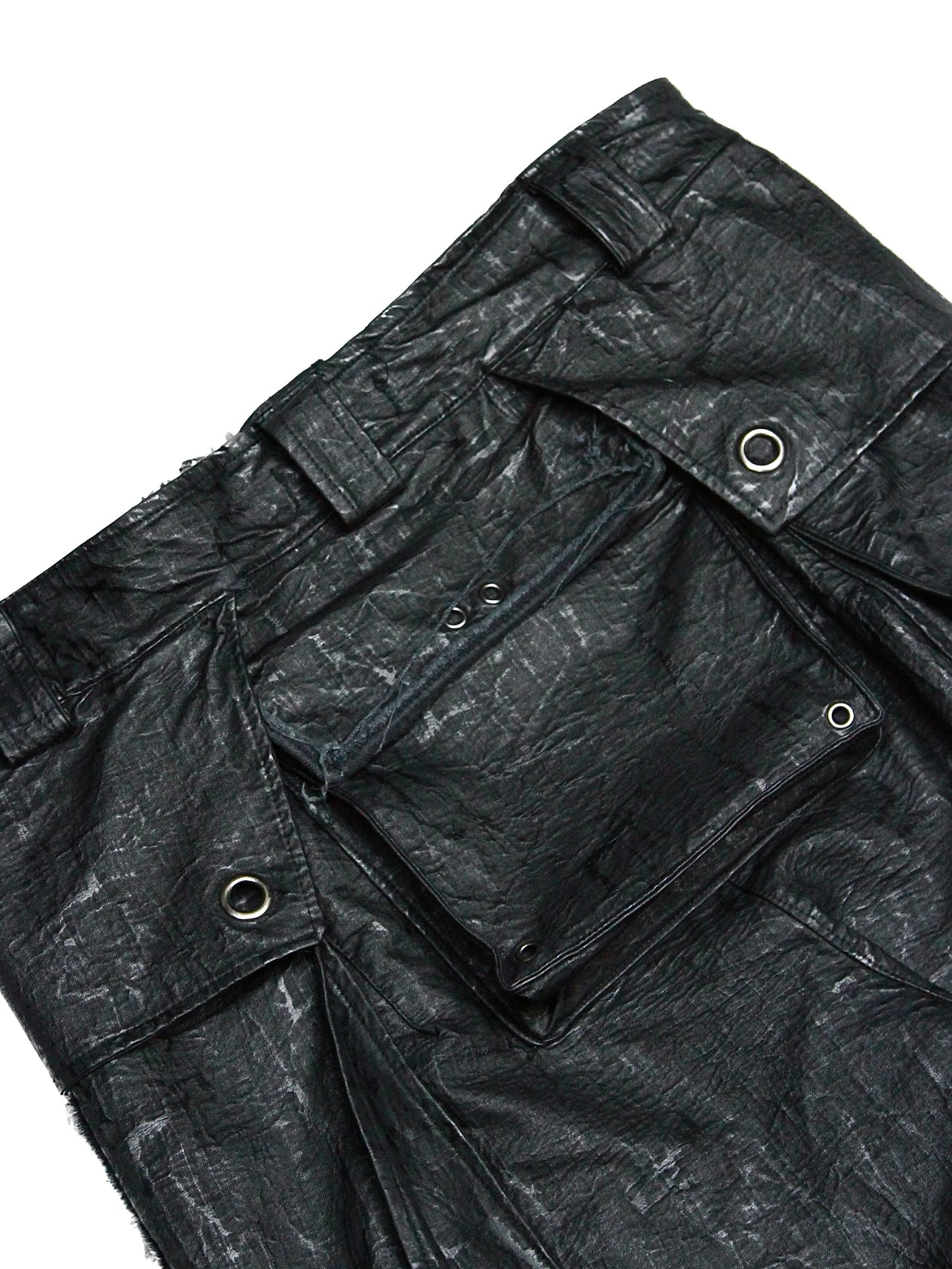 【ERIC CRÉER】MØRC -COATED CARGO PANTS -