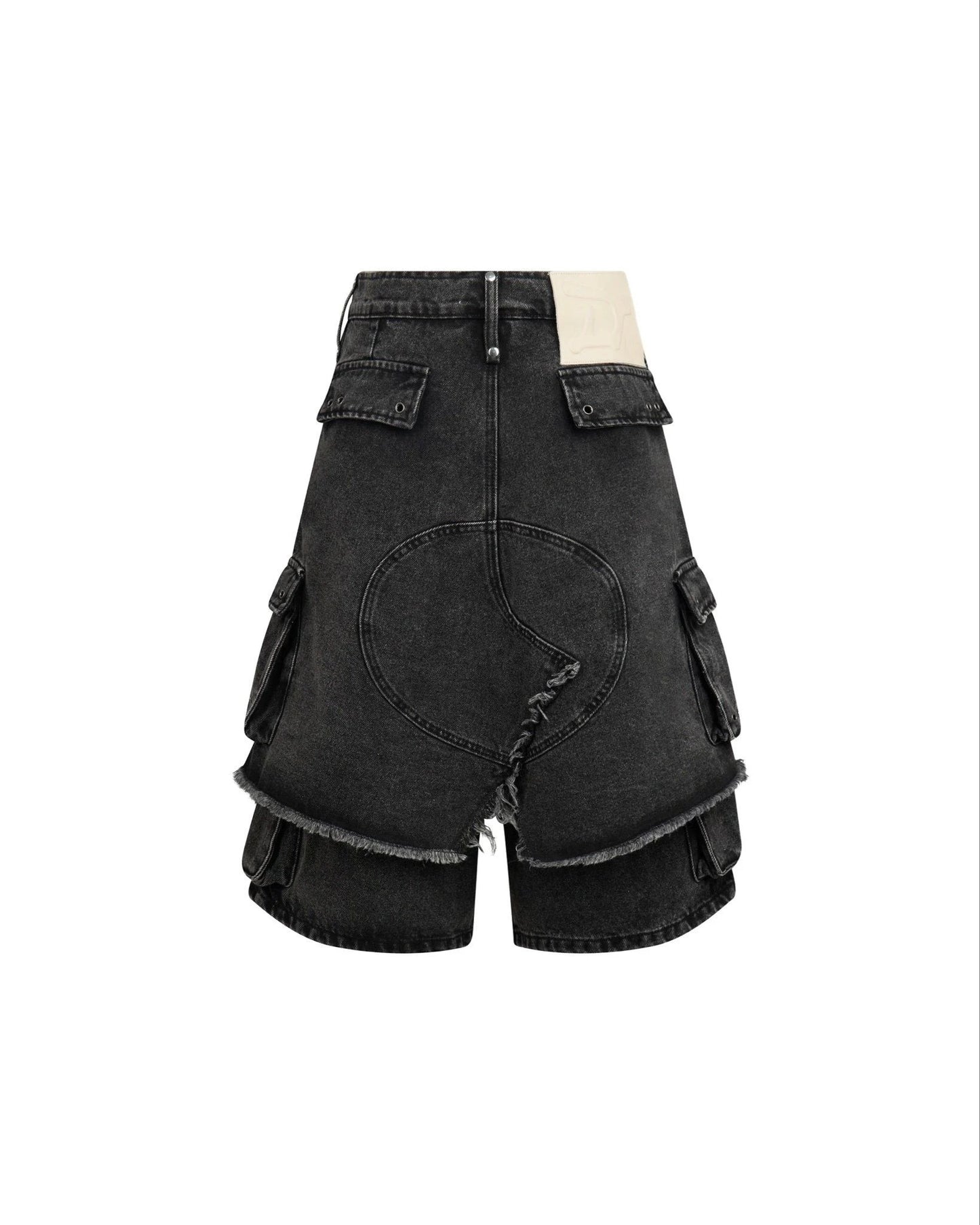 【DIMOIR】LF LAYERED DENIM SHORTS