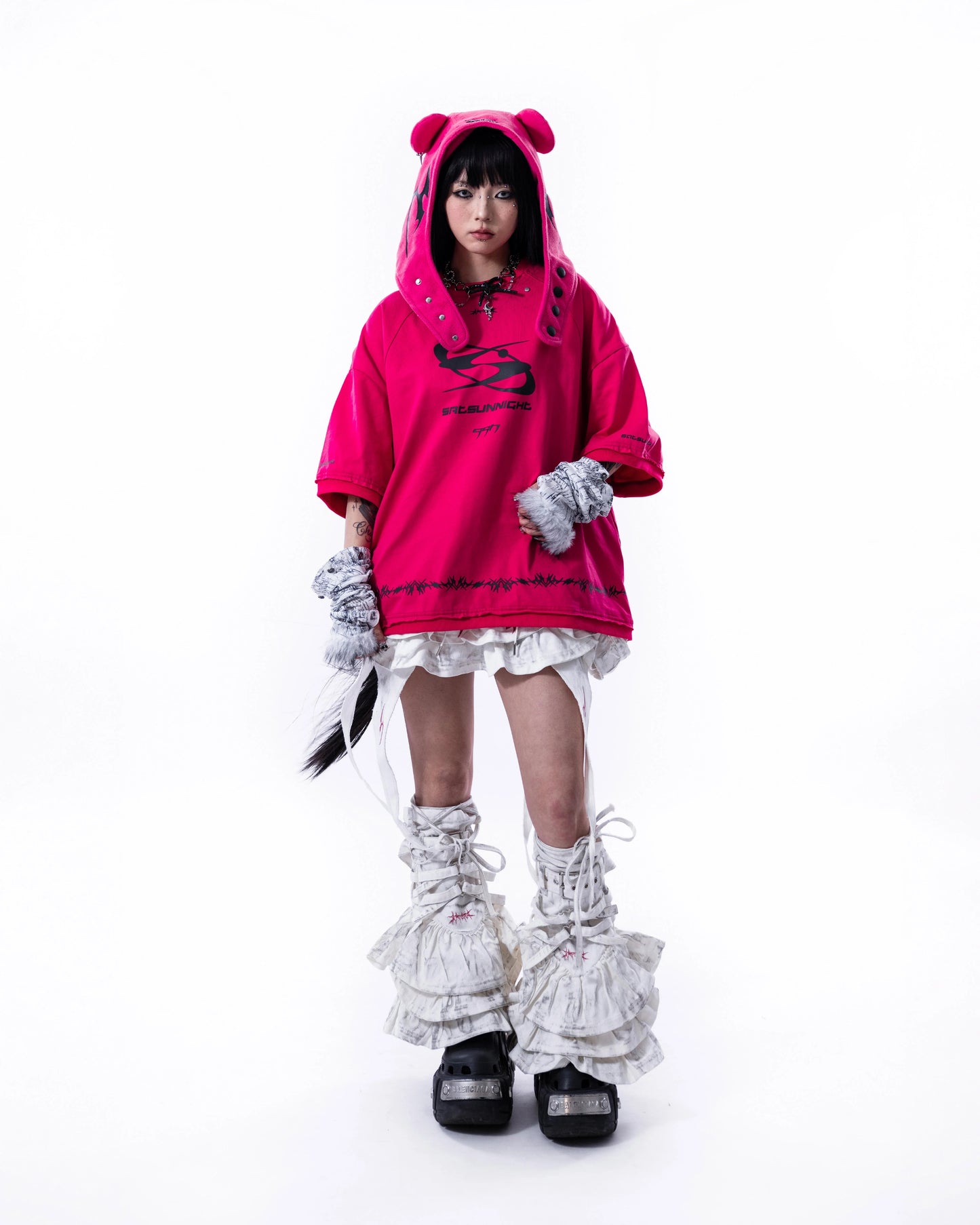 【SATSUN NIGHT】「Valentine's Day Specials」T-SHIRT - SWEET PINK