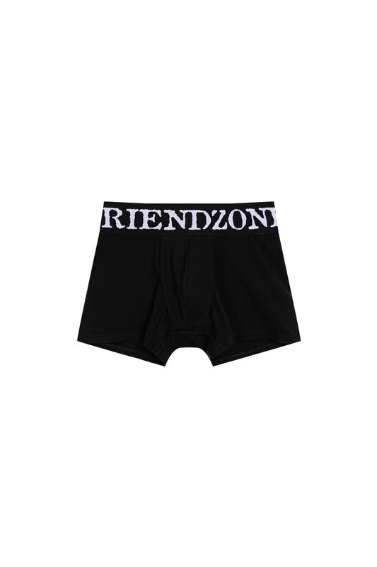 【THOUGHT WE FRIENDS】"Zane" Printed Boxer Briefs in Black
