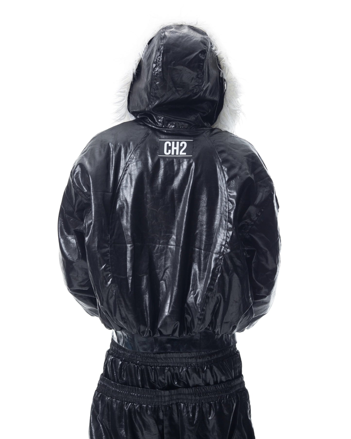 【CH2】</2 FUR TRACK BOMBER JACKET