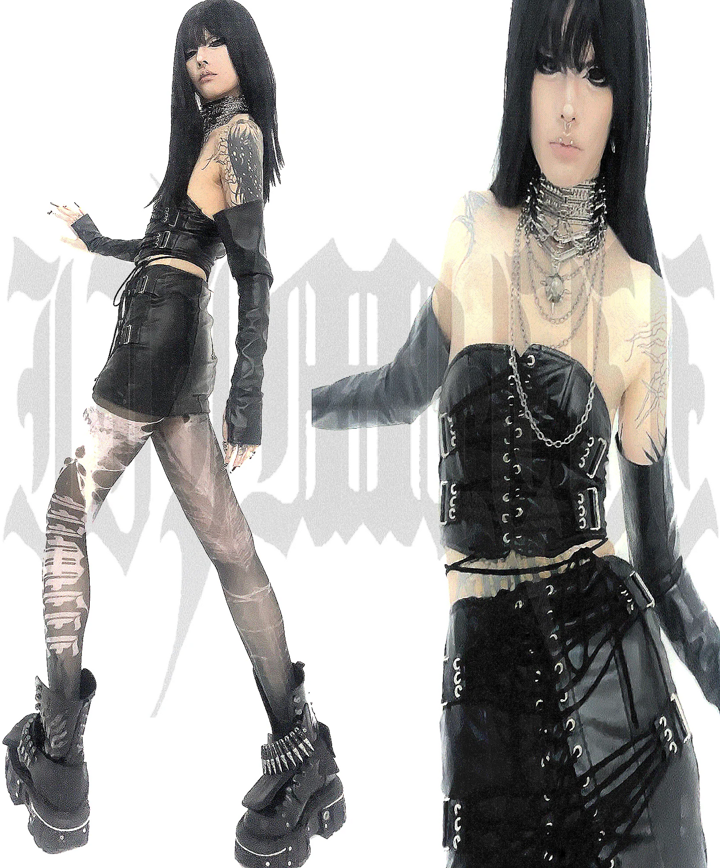 【IIIMIII】BrokenWeb I Dark stockings 4