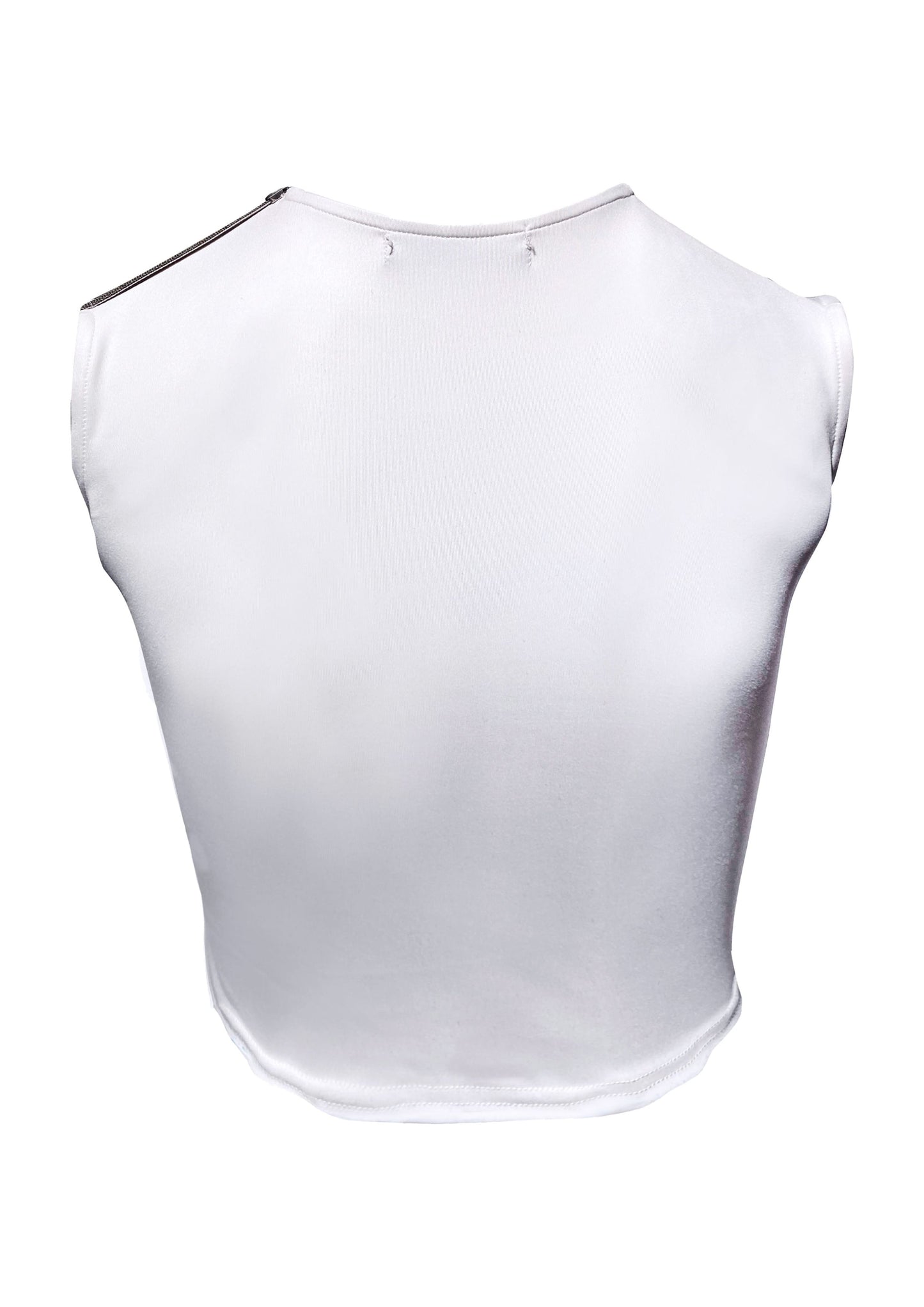 【JENN LEE】Front Open Button Zipper Vest
