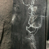 17.dhc 1 of 1 hand painted double-waisted jeans