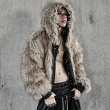 Reversible Faux Fur Jacket