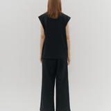 【INMORIES】VEST / BLACK