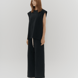 【INMORIES】VEST / BLACK