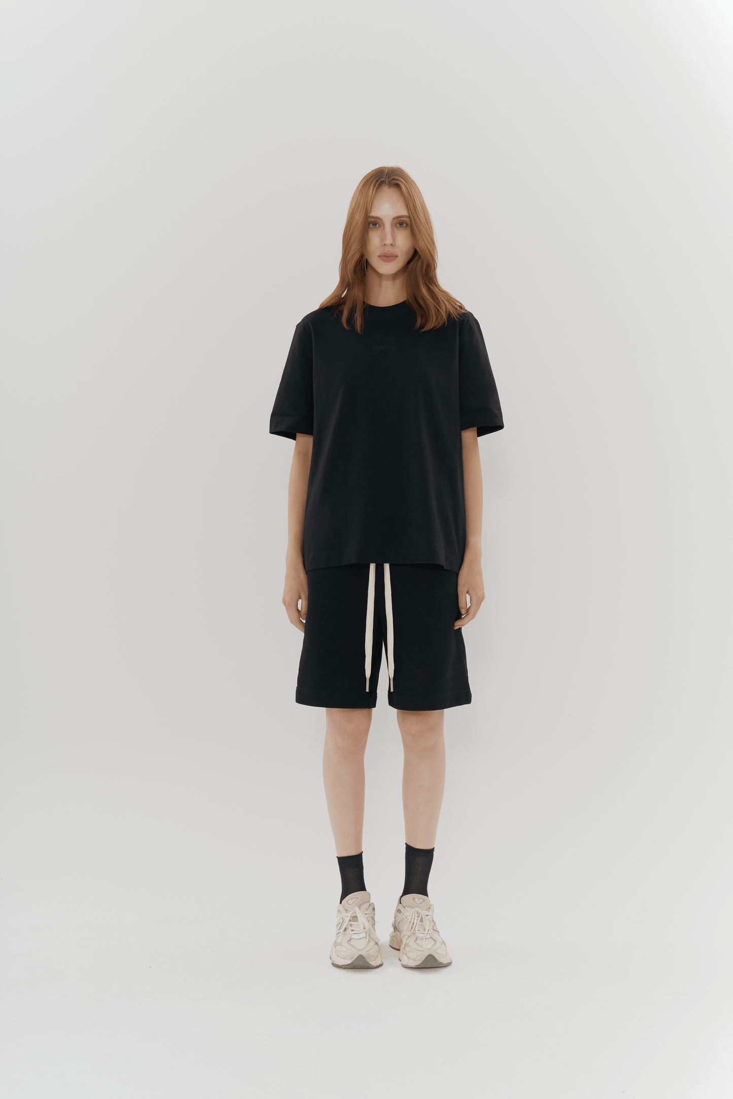 【INMORIES】T-SHIRT / BLACK