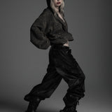 VINTAGE LEATHER WASHED PANTS