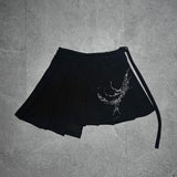 【XIVX】HANDPAINTED SHORT SKIRT