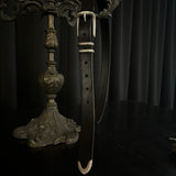 Cold Order Double Silver Ring Belt