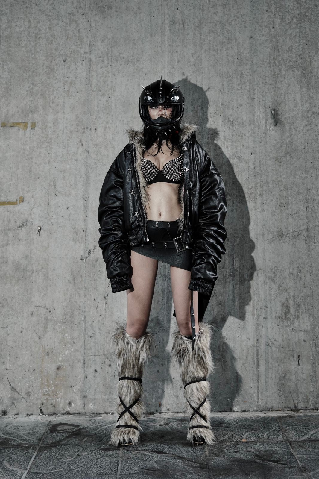 【RICH】Reversible Faux Fur Jacket