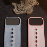 CRYSTAL “SPINE” 手工真皮手機殼