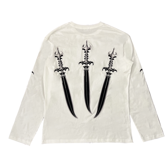 【THUG CLUB】 Arab Sword Sleeve (white)