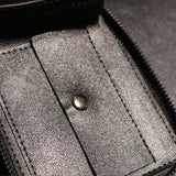 17.dhc 1 of 1 hand painted bifold wallet with chain