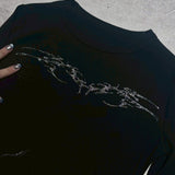 【XIVX】HANDPAINTED "DEVIL SIGNAL" LONG SLEEVE