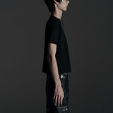 TIGHT FIT PIERCE CUSTOM TEE (Black)