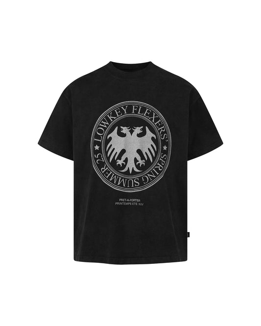 【DIMOIR】DRACO SEAL Washed T-Shirts