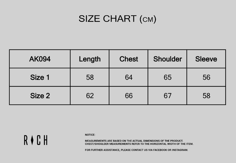 【RICH】Reversible Faux Fur Jacket