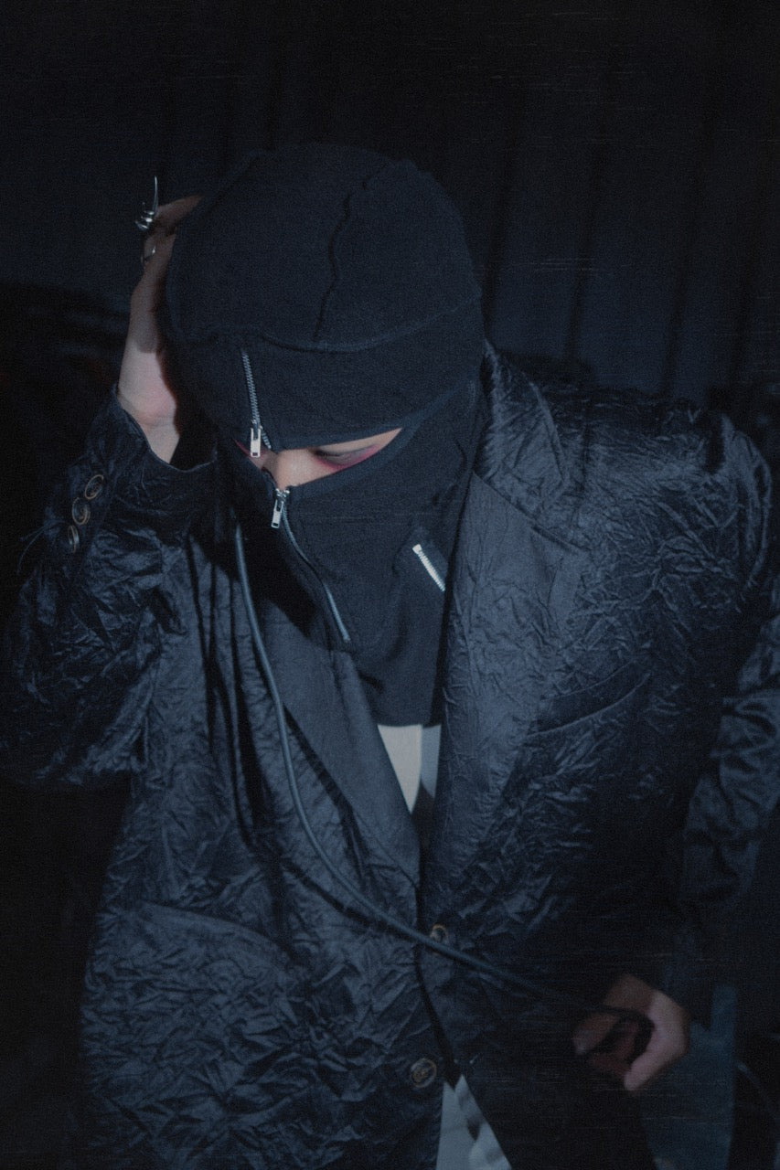 【ASPARAGUS】Pleats back string jacket