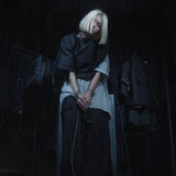 【ASPARAGUS】Pleats pocket wide pants