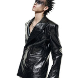 Leather Blazer