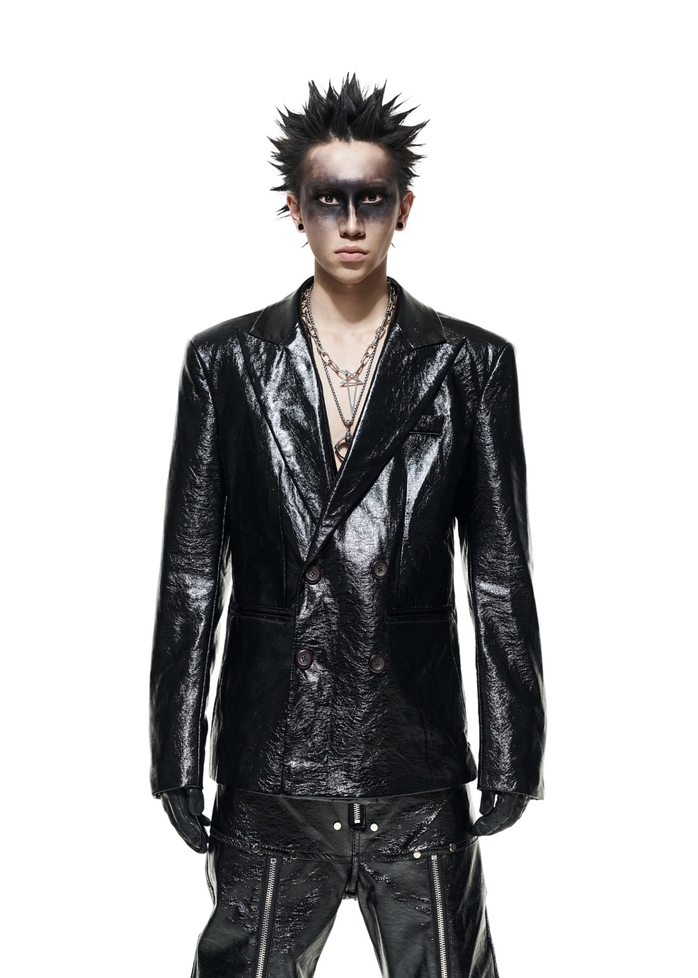 【RICH】Leather Blazer