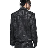 Knight denim waxed jacket