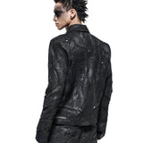 Knight denim waxed jacket