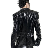 Leather Blazer